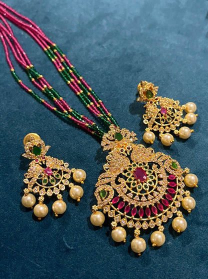 Krisha Crystal Necklace Set